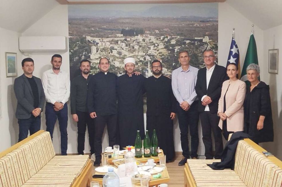 Predstavnici vjerskih zajednica na zajedničkom iftaru u Čapljini