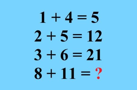 Samo genije može da riješi ovu matematičku mozgalicu i to za manje od 5 sekundi: MOŽETE LI VI?