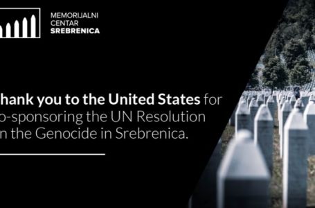 Sjedinjene Države još jedan od sponzora Rezolucije o Srebrenici