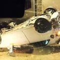Nesreća kod Bjelovara: Teško povrijeđen 19-godišnji vozač, automobil završio na krovu