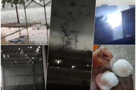 GRAD UBIO ŽIVOTINJE, HOROR U METROPOLI: Tornado probija krov, ljudi paniče i vrište (VIDEO)