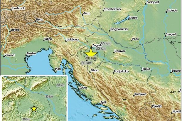Potres u Hrvatskoj: "Tutnjava i grmljavina"