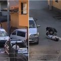 Užas kod Vijećnice: Policija i hitna na terenu, čovjek leži na ulici