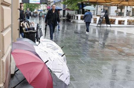 Lokalni pljuskovi registrovani u centralnim, istočnim i sjeveroistočnim područjima Bosne