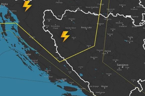 Kiša, pljuskovi, grmljavina... - Promjena vremena u dio BiH stiže već danas, a sutra...