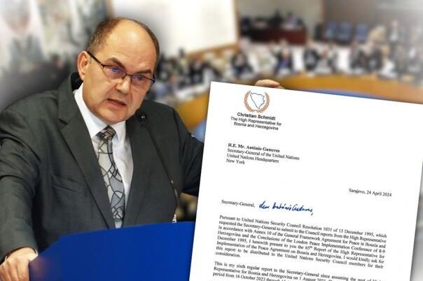 Šta stoji u Schmidtovom izvještaju UN-u o stanju u BiH