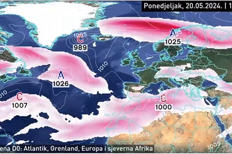 Olujno nevrijeme ide prema BiH: Sladić donosi detalje