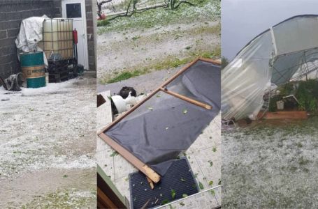 Jak vjetar nosio krovove kuća i čupao drveće: Današnje nevrijeme u Bosanskom Novom (VIDEO)