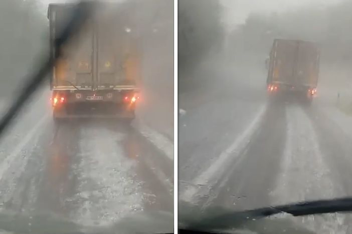 Nebo se spustilo na grad u regionu, apokaliptične scene! Potop, tukao grad veličine oraha