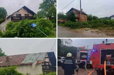 Novo nevrijeme poharalo sjever Hrvatske: U ovom gradu pravi OLUJNI VRTLOG