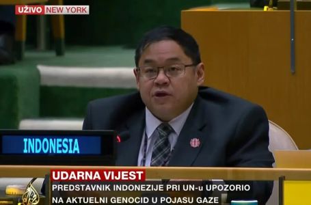 Moćan govor predstavnika Indonezije u UN-u: Ovo moramo naučiti iz Srebrenice, pred našim očima se...