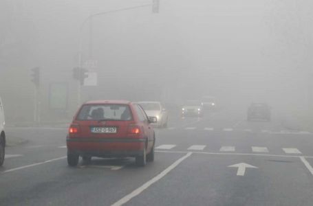 Smanjena vidljivost zbog jutranje magle na dionicama uz rijeke Savu, Vrbas i Drinu