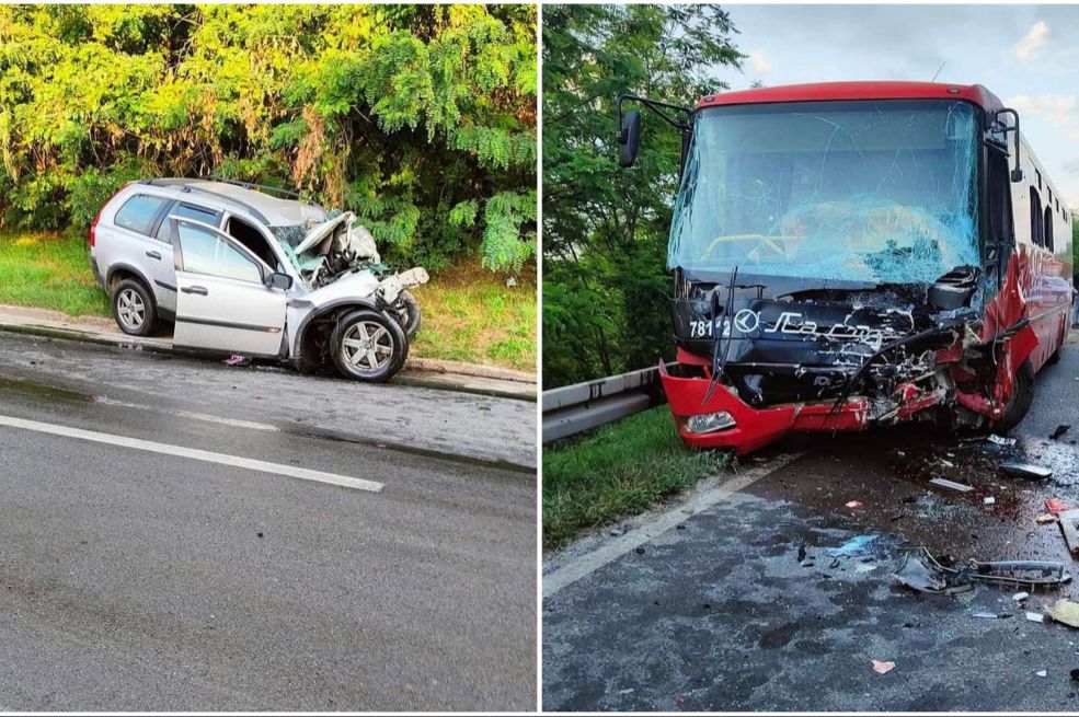 Užas u Srbiji: Jedno poginulo, 30 povrijeđeno, bus i džip neprepoznatljivi