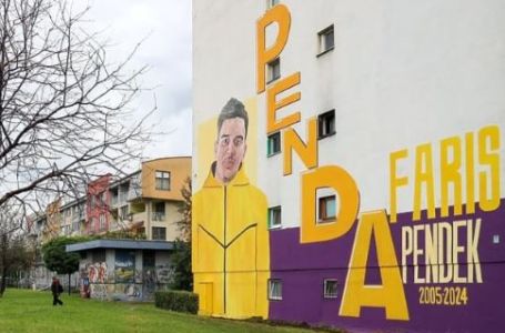 Otkriven mural u sjećanje na ubijenog Farisa Pendeka: Istraga njegovog ubistva još uvijek traje