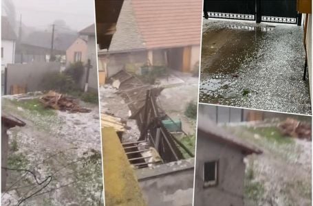 Nevrijeme u Srbiji: Grad tuče sve pred sobom, oštećene fasade, na ulicama bujice (VIDEO)