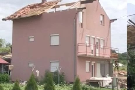 Pijavica nosila krovove: Pogledajte prizore snažnog nevremena u BiH
