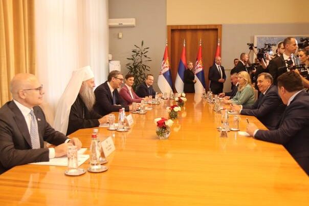U toku sastanak zvaničnika Srbije i RS-a u okviru 'Svesrpskog sabora'