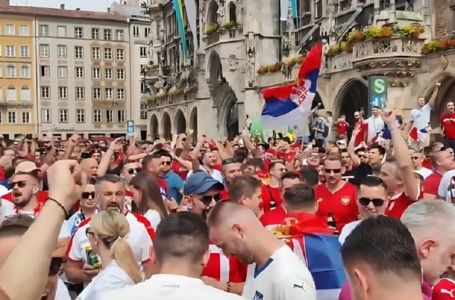 SRPSKI I SLOVENSKI NAVIJAČI na istom mjestu: Poslušajte pjesmu koja je uslijedila