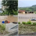 BH. GRAD POD VODOM: Izlile se rijeke i potoci, poplavljeni brojni objekti i automobili