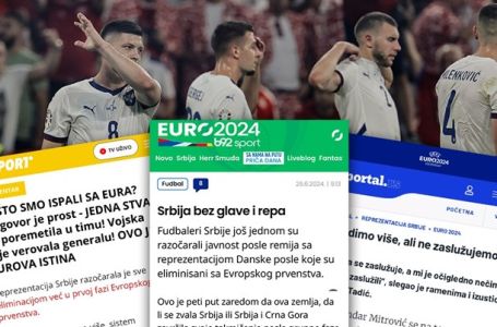Srpski mediji: Zašto smo ispali s Eura? Odgovor je jednostavan
