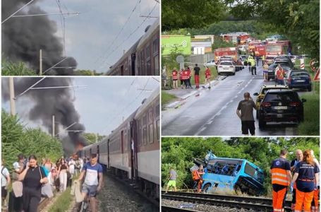 Stravičan sudar voza i autobusa u Slovačkoj