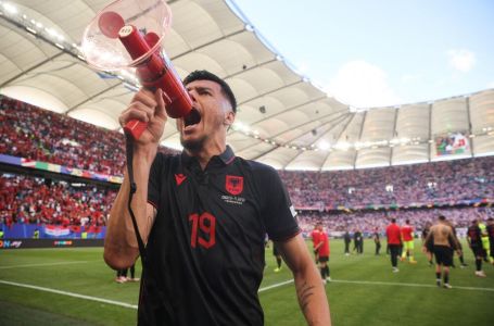 ALBANAC SE "PERE" NAKON PROSTAČKOG GESTA NA EURO! Jezivo vrijeđao Srbe i Makedonce, a sada se pravda