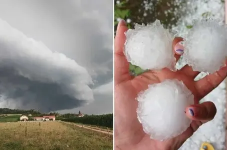 Snažno nevrijeme stiglo i u našu zemlju: Led i olujni vjetar pogodili ovaj dio BiH