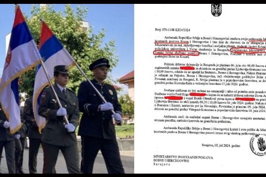 Ovo je dopis Ambasade Srbije MVP-u BiH: Vojska Srbije stiže, niko neće nositi oružje