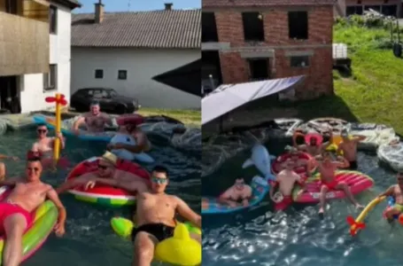 Snimak koji je 'osvojio' TikTok: Pogledajte od čega su momci iz Hrvatske napravili bazen