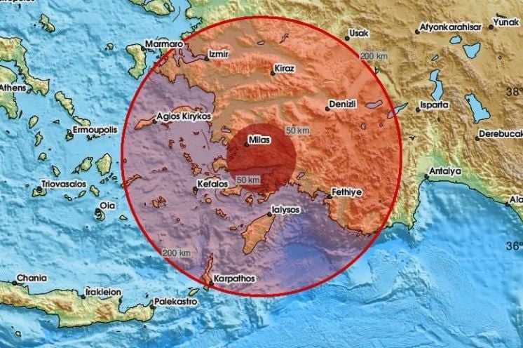 Snažan zemljotres između Turske i Grčke: 'Sve se ljuljalo, nestalo je struje'