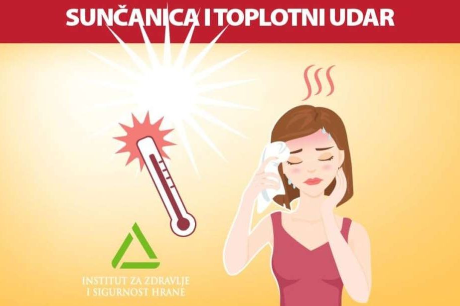 INZ: Prijete nam sunčanica i toplotni udar, koje su razlike, kako ih prevenirati