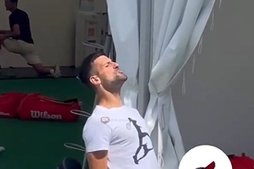 NOVAK ĐOKOVIĆ OPONAŠAO VUKA: Njegovo zavijanje čuo je cijeli Wimbledon (VIDEO)