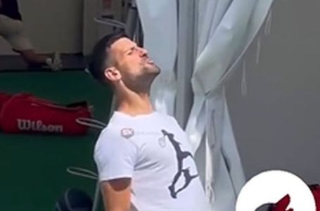 ĐOKOVIĆ PUCA OD SAMOPOUZDANJA: Pogledajte šta je uradio na treningu