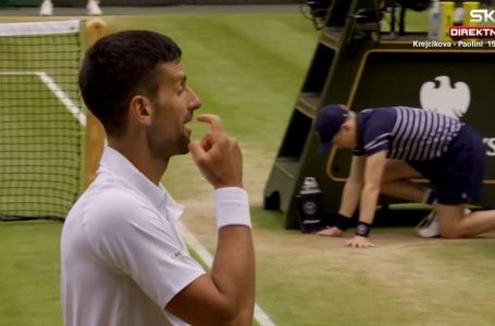 Novak osvojio poen, pa se okrenuo prema tribinama: Evo šta je pokazao navijaču