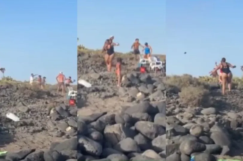 Strašne scene na plaži, turisti u nevjerici, letjele šake i kamenje: ‘Ne snimaj, zovi policiju...'