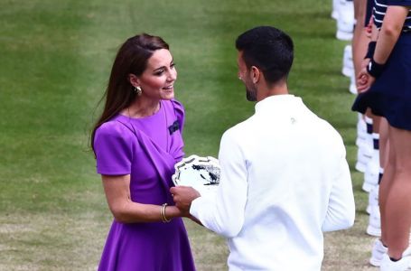 Đoković otkrio šta je rekao Kejt Midlton dok mu je davala utješni trofej