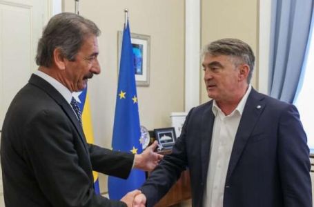 Željko Komšić se sastao sa ambasadorom Palestine u BiH