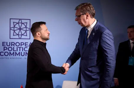 Zelenski se sastao s Vučićem