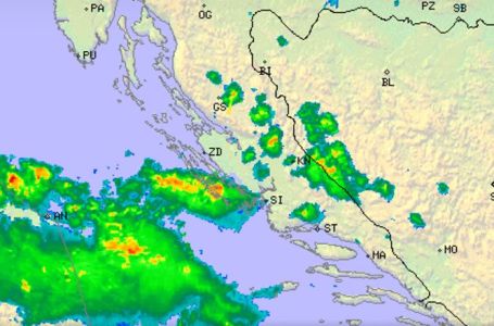 Stiže grmljavinsko nevrijeme:IZDANA UPOZORENJA