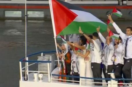 Dok traje rat u Gazi: Osam predstavnika Palestine na otvaranju Olimpijskih igara