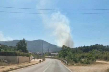 Požar iznad Međugorja ugrozio kuće: Na terenu veliki broj vatrogasaca