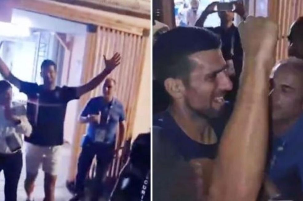 NOVAK PAO U TRANS KADA JE ČUO NAVIJAČE DA PJEVAJU OVU PJESMU: Snimak koji je OBIŠAO PLANETU (VIDEO)