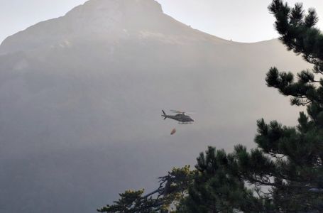 Helez potvrdio: Helikopter Oružanih snaga BiH počeo gasiti požar na Tjentištu