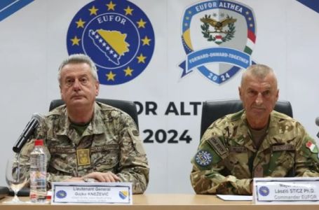 EUFOR najavio vježbu "Brzi odgovor": U BiH dolaze vojnici iz 23 države