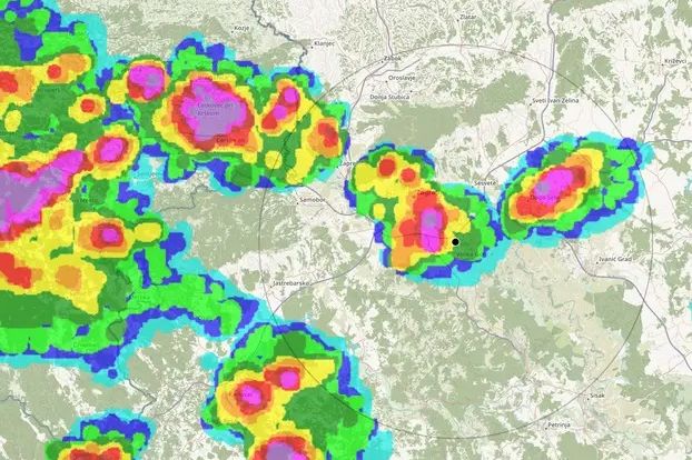 Grmljavinsko nevrijeme pogodilo ovaj grad u regionu