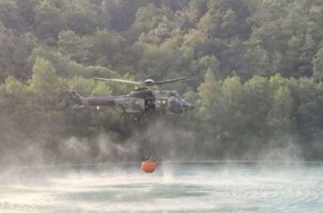 Borba ljudi i helikoptera protiv vatre: Evo kakva je situacija jutros na Zelengori