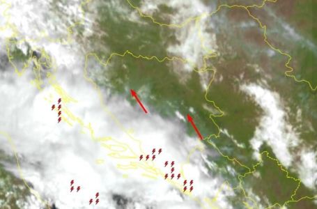 IZDATO NARANDŽASTO UPOZORENJE: Evo gdje se danas očekuje nevrijeme