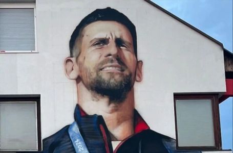 Đoković dobio impoznatan mural u bh. gradu, oduševljeno ga podijelio na Instagramu