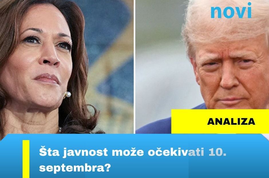 ANALIZA/Najnovij obrat u obračunu Harris-Trump: Šta javnost može očekivati 10. septembra?