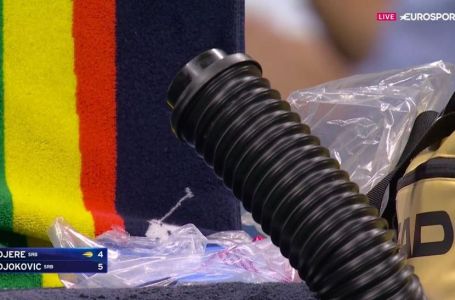 Ovaj aparat je pomogao Novaku da ostane na nogama: Umalo je kolabirao, evo šta je u pitanju